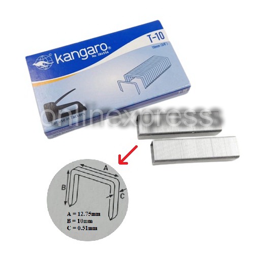 

Isi Stapler Tembak T10 / Isi Staples Gun Tacker Kangaro