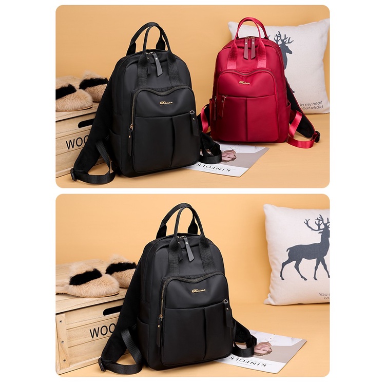 (2Pc Bisa 1Kg)GTBI998876649 New arrival  !!! Tas Ransel Wanita  Tas Wanita Import Premium