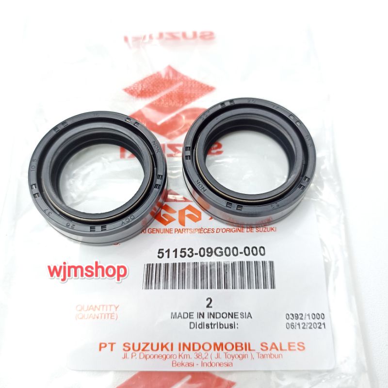 SEAL SHOCK - SEAL SHOCKBREAKER DEPAN SATRIA FU FU INJEKSI.SMASH .MIO .BEAT .MX ORIGINAL SGP 1PASANG