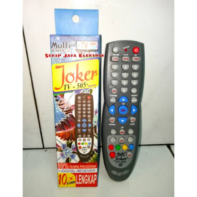 Remote TV Universal Multiguna Multifungsi Joker | Shopee