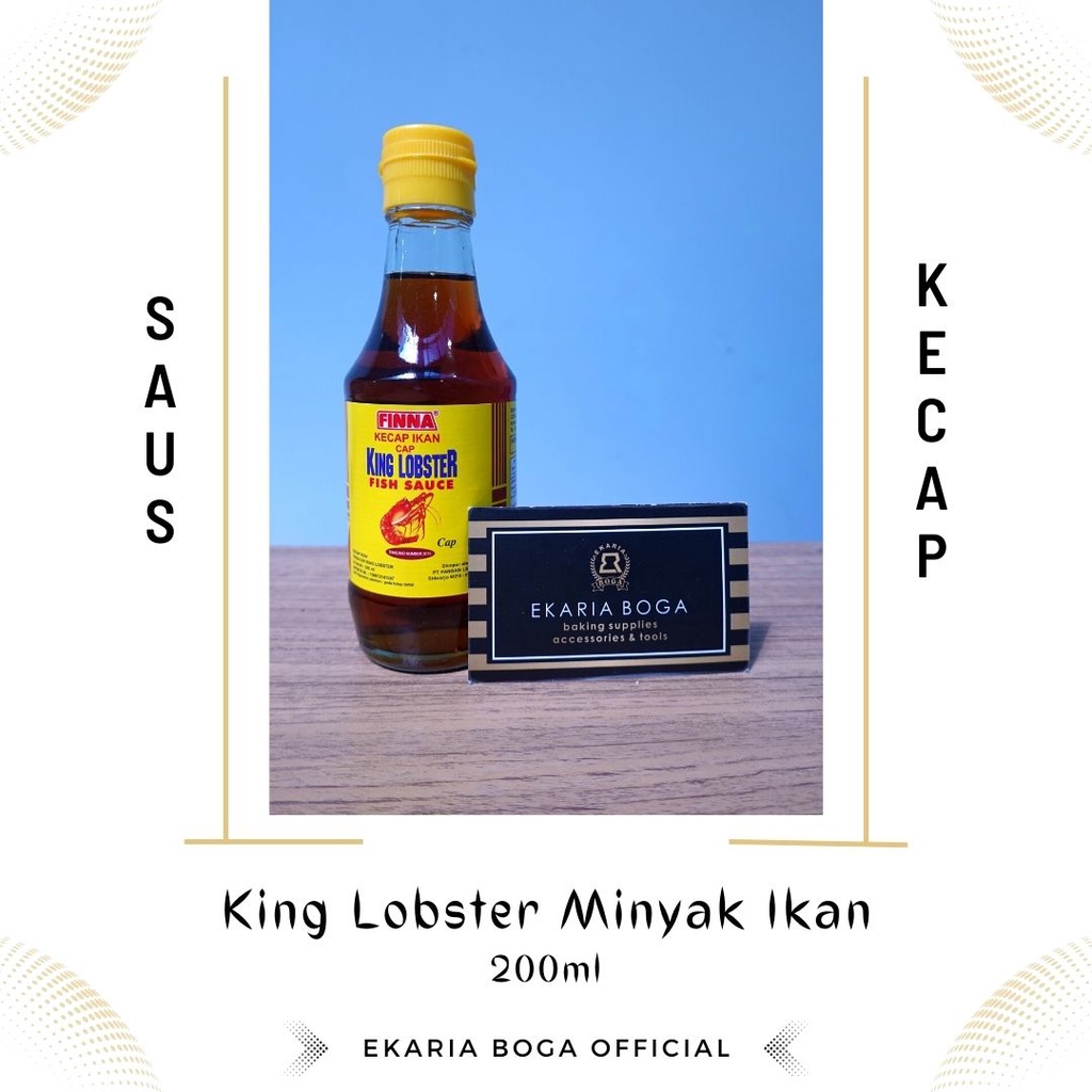 Jual KECAP KECAP IKAN KING LOBSTER MINYAK IKAN 200ML Shopee Indonesia