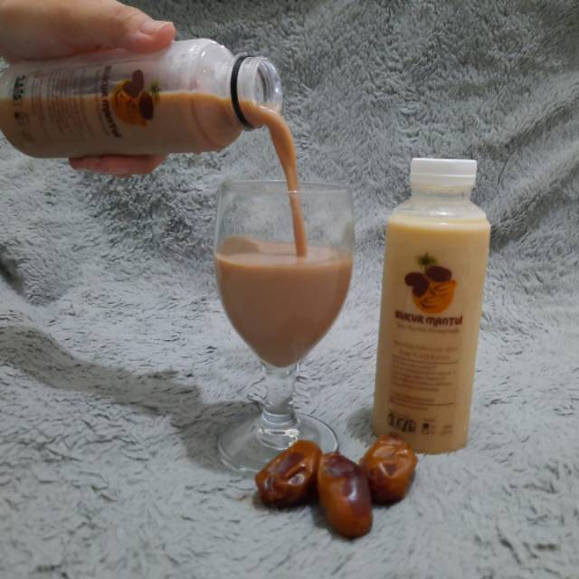 

Susu Kurma Homemade tanpa pemanis tambahan dan tanpa pengawet