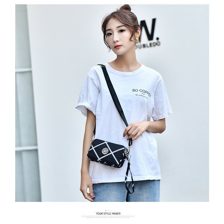 TAS SELEMPANG WANITA SLEMPANG SLING BAG KECIL MINI FASHION CEWEK KOREA SIMPLE IMPORT MURAH COD GF614