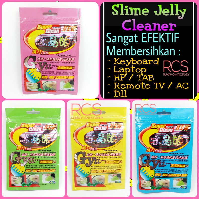 GEL / Jelly Pembersih Keyboard ~ PEMBERSIH SERBAGUNA ~ ANTI BAKTERI