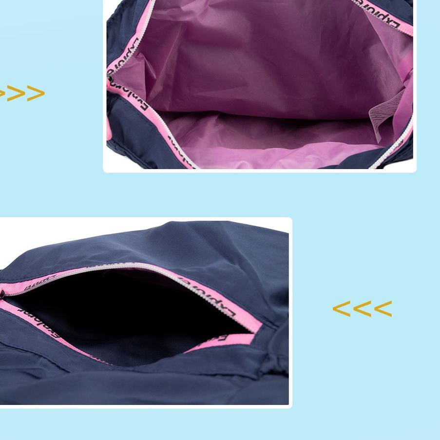 Diskon Khusus MINISO Tas Ransel Lipat Wanita Pria Backpack Tas Pungung Travel Gunung