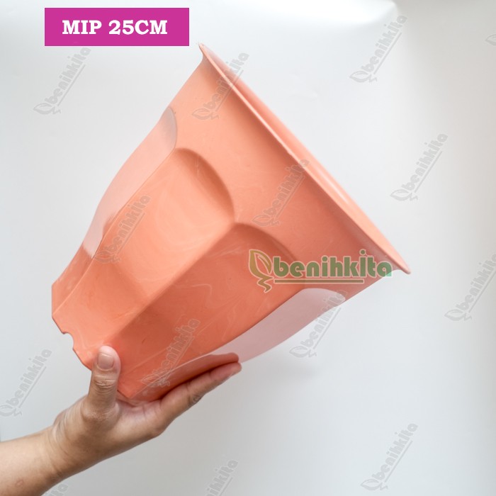 Pot Tanaman-Bunga Tinggi Warna 25cm (MIP)