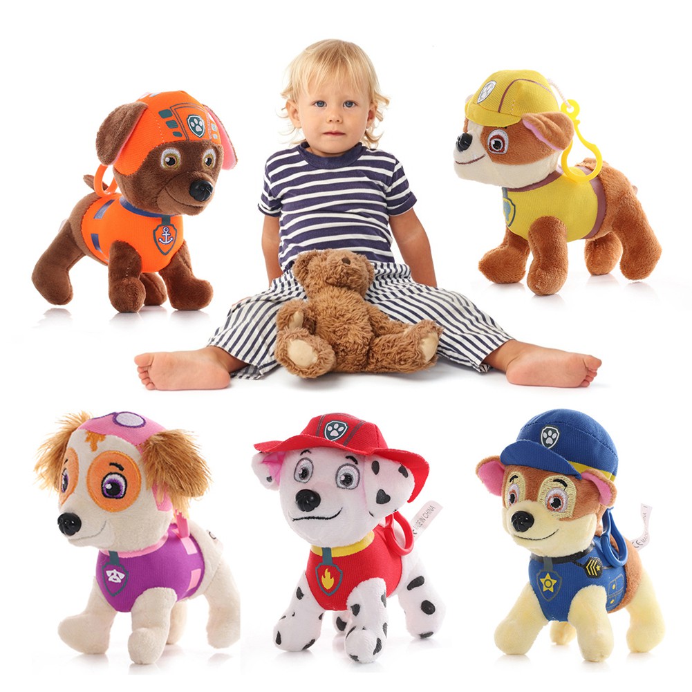 【TK】5&quot; Paw Patrol Dog Plush Toy Soft Stuffed Patrol Soft Dolls Puppy Dogs Toys For Children Christmas Birthday Christmas Gifts