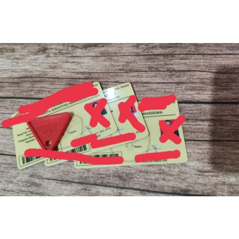 

id card / kartu nama sekolah / instansi dll