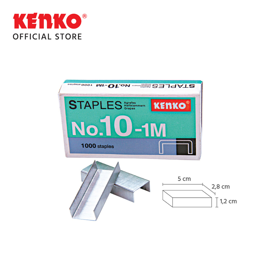 

SOS Isi Staples Kecil KENKO No 10 (20 ktk) / Isi Stapler