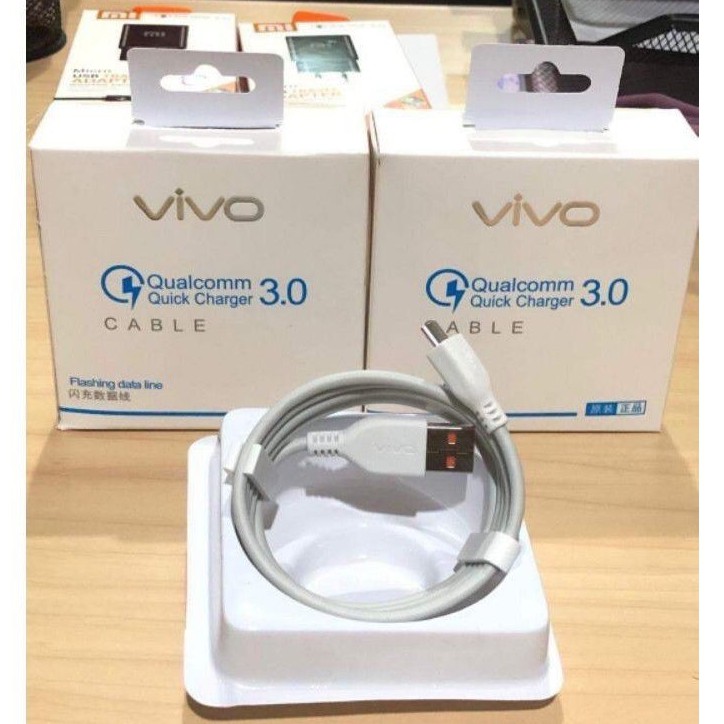 KD KABEL DATA VIVO ORIGINAL QUALCOM 3.0A MICRO &amp; TIPE C