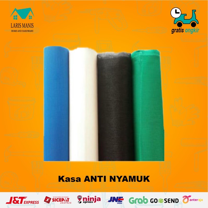 KAWAT KAIN KASA NYAMUK MESH NYLON NILON STRIMIN JARING KAWAT KAIN KASA NYAMUK MESH NYLON NILON STRIMIN JARING