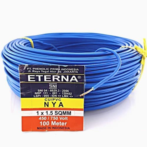 KABEL NYA 1X1.5MM @100M ETERNA