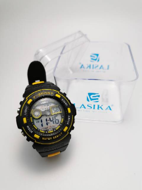 Jam tangan digital Remaja Sporty water Resist Lasika 802