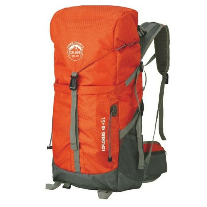 Tas Carier Pria CZ-1 /Outdoors Tas Punggung Kemping Gunung Kav 45 L / Tas Tracking Pendaki Oren