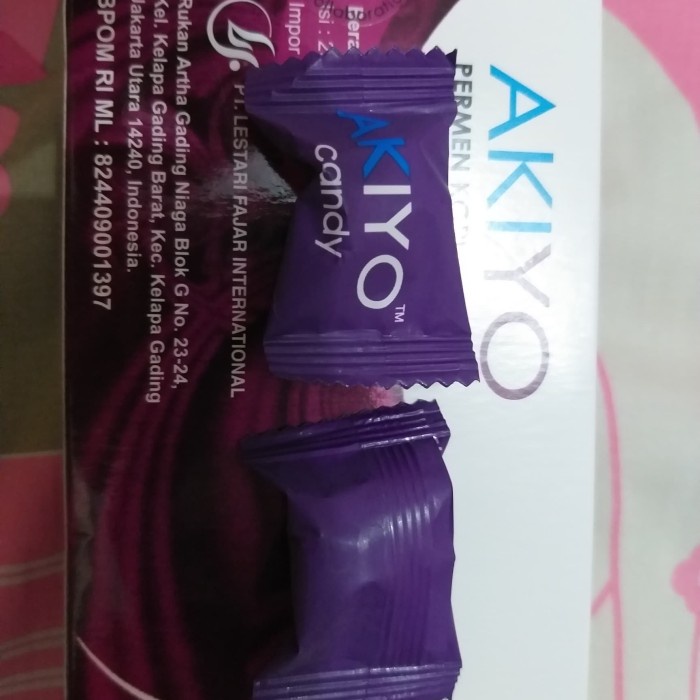 

Permen Akiyo 1 Pcs Sejenis Permen Hamer