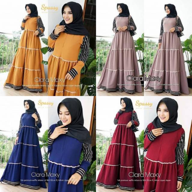 Maxy maxi dress clara elha elna echa  kinara sabrina noora khilda marlina kamila dulca harum humaira