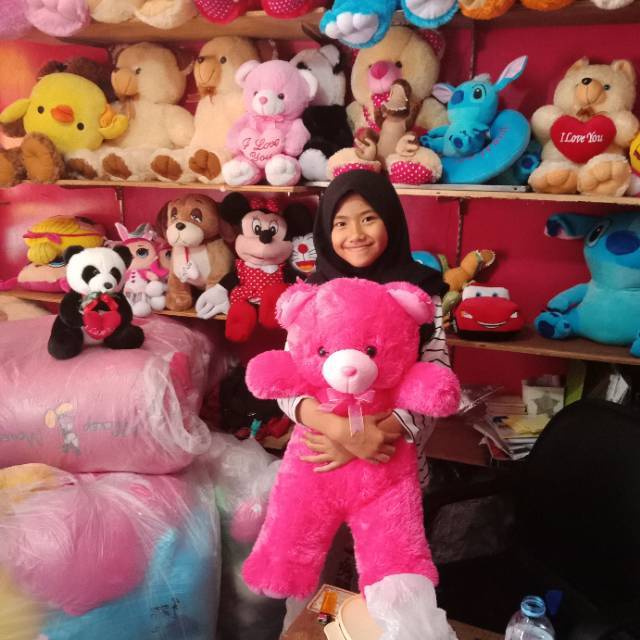 Boneka Teddy Bear Tinggi 60cm dari toko Boneka arvi collection