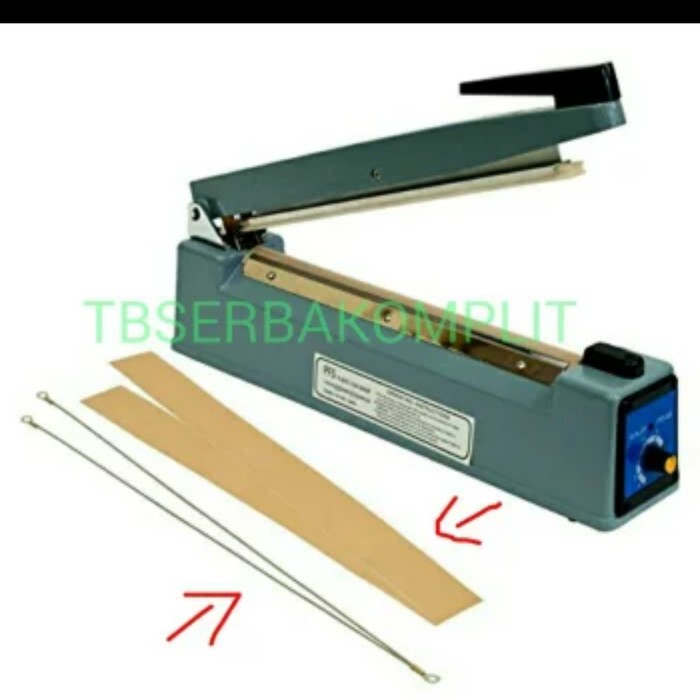 30cm Elemen Impulse Sealer 300 mm Alat Press Plastik Elemen Pemanas 30