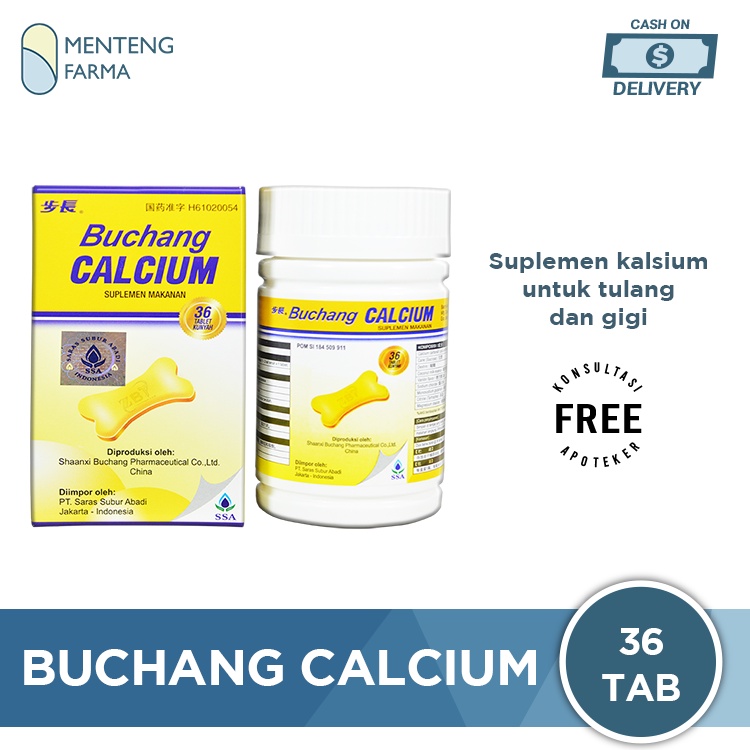 Buchang Calcium - Obat Vitamin / Suplemen Penguat Tulang