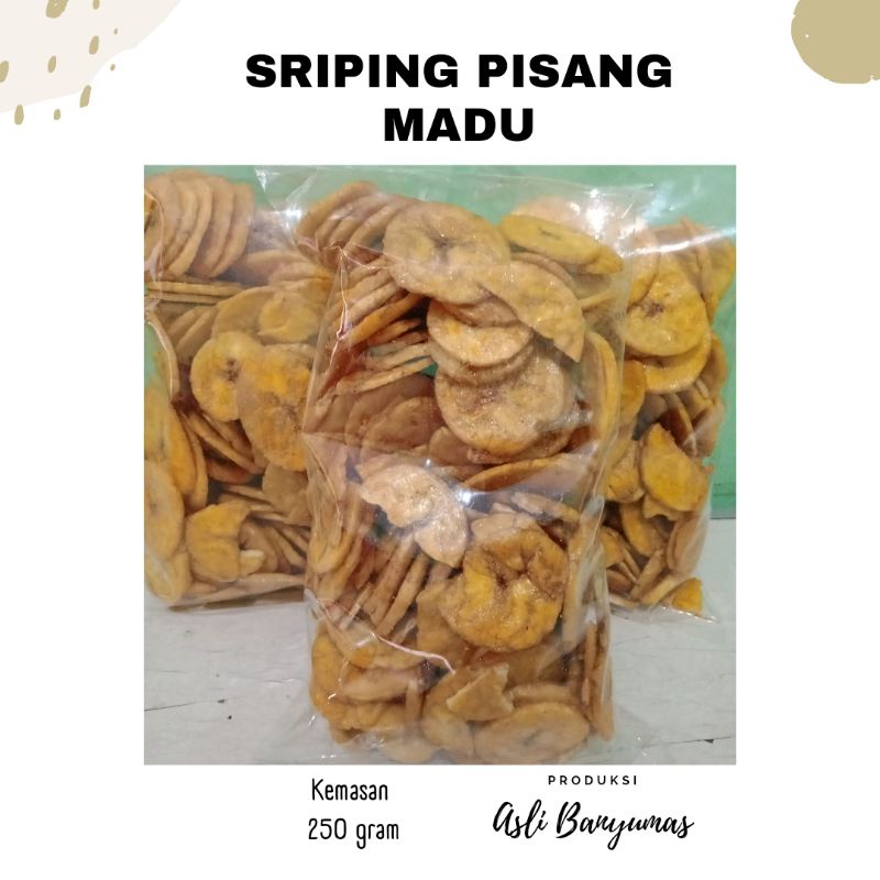 

SRIPING PISANG MADU | KHAS BANYUMAS | HARGA TERJANGKAU | FREE GIFT MIN. BELANJA 50K (all item)