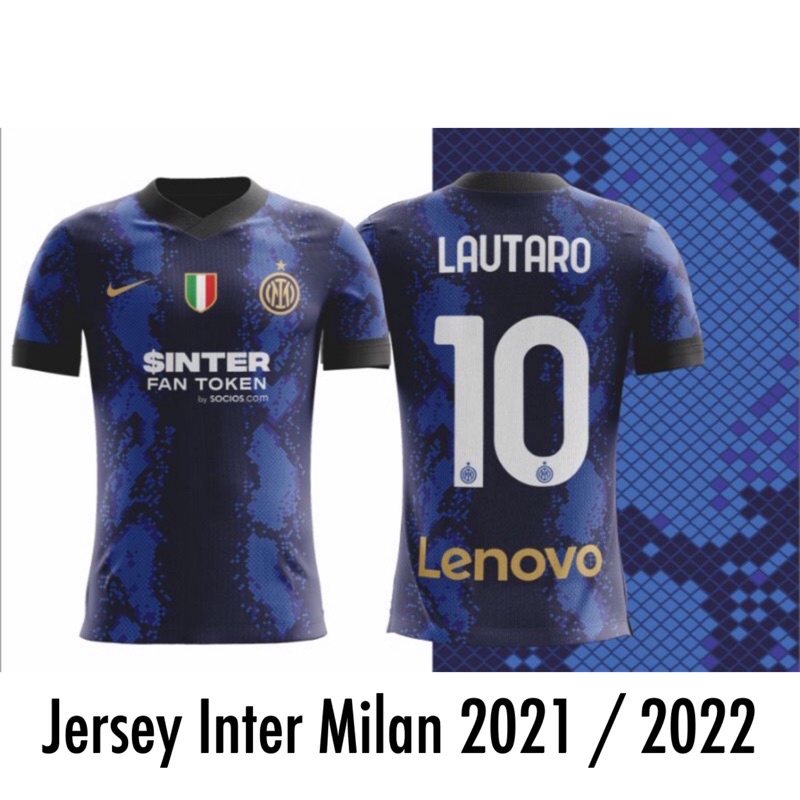 Jual Jersey Inter Milan 2021/2022 Full Printing | Shopee Indonesia