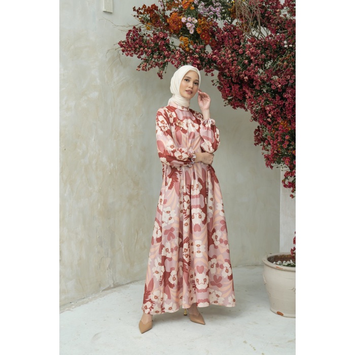 Sheila Dress Cayennne - Klamby