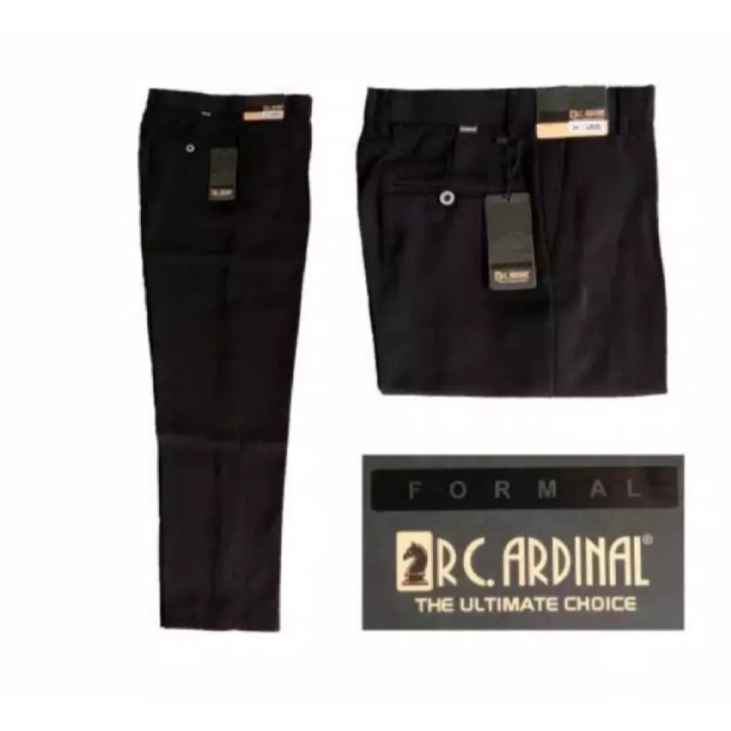 Celana bahan pria celana formal cardinal