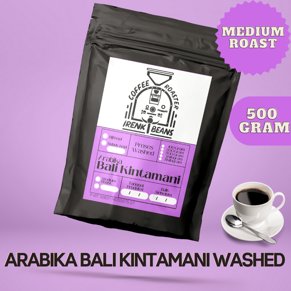 

Kopi Arabica Bali Kintamani 500g Biji Bubuk