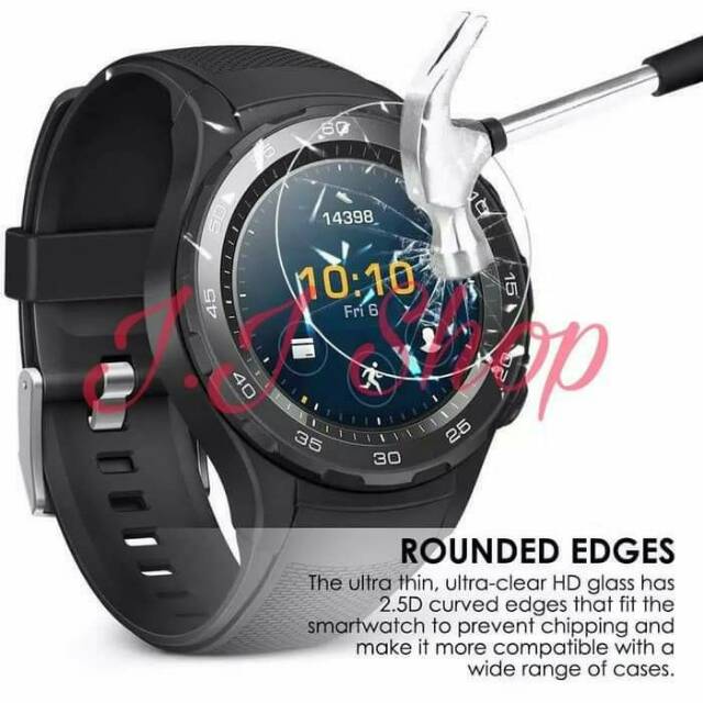 9HD Tempered glass screen protector film guard for huawei watch 2