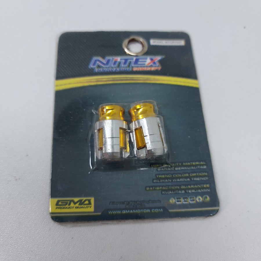 tutup pentil cnc nitex NEW NMAX AEROX LEXI NEW PCX ADV VARIO  semua motor