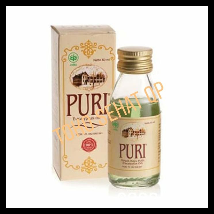 

LUCU Minyak Kayu Putih Puri + 60 ml + Berkualitas + Kompak