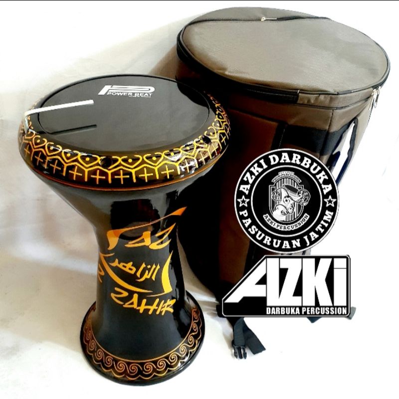 DARBUKA MOTIF AZZAHIR 8INC/ 9INC( FULSET)⭐⭐⭐⭐⭐