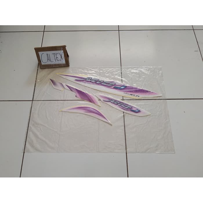 Striping Yamaha Mio J Jari Jari 2012 2013 Putih