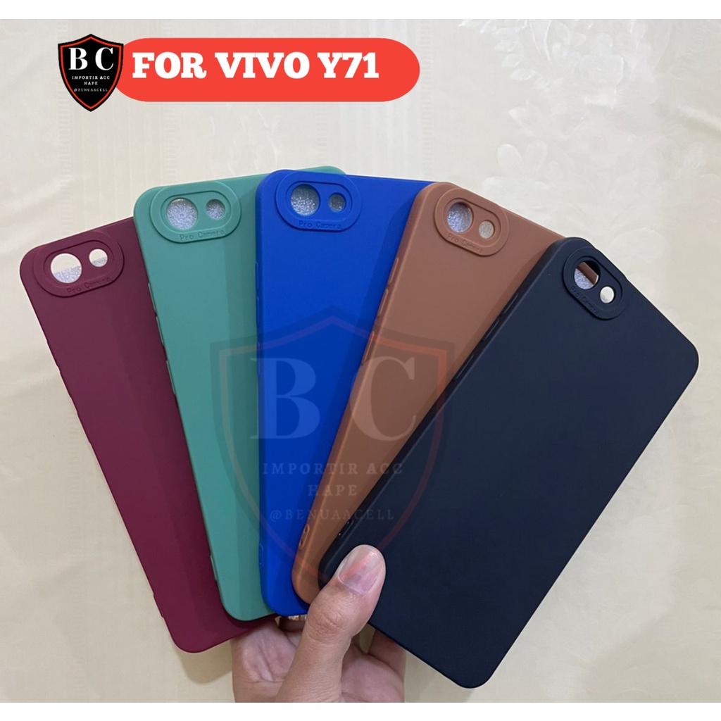 CASE VIVO Y71 - SOFTCASE PRO CAMERA VIVO Y71 VIVO Y19 VIVO Y55