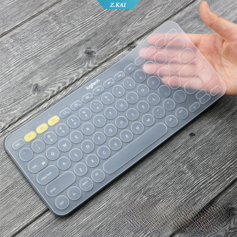 Cover Pelindung Keyboard Logitech K380 Bahan Silikon Anti Air