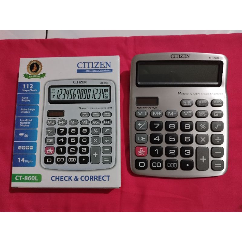 

Kalkulator CMZEN CT 860L =14digit=