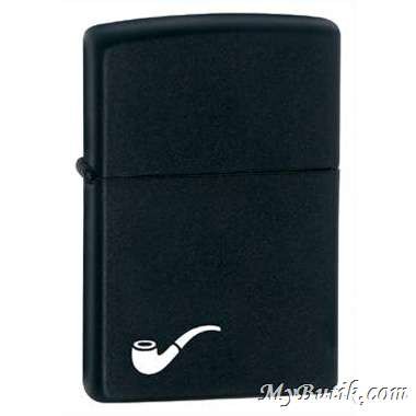 Zippo 218PL Pipe Lighter Black Matte