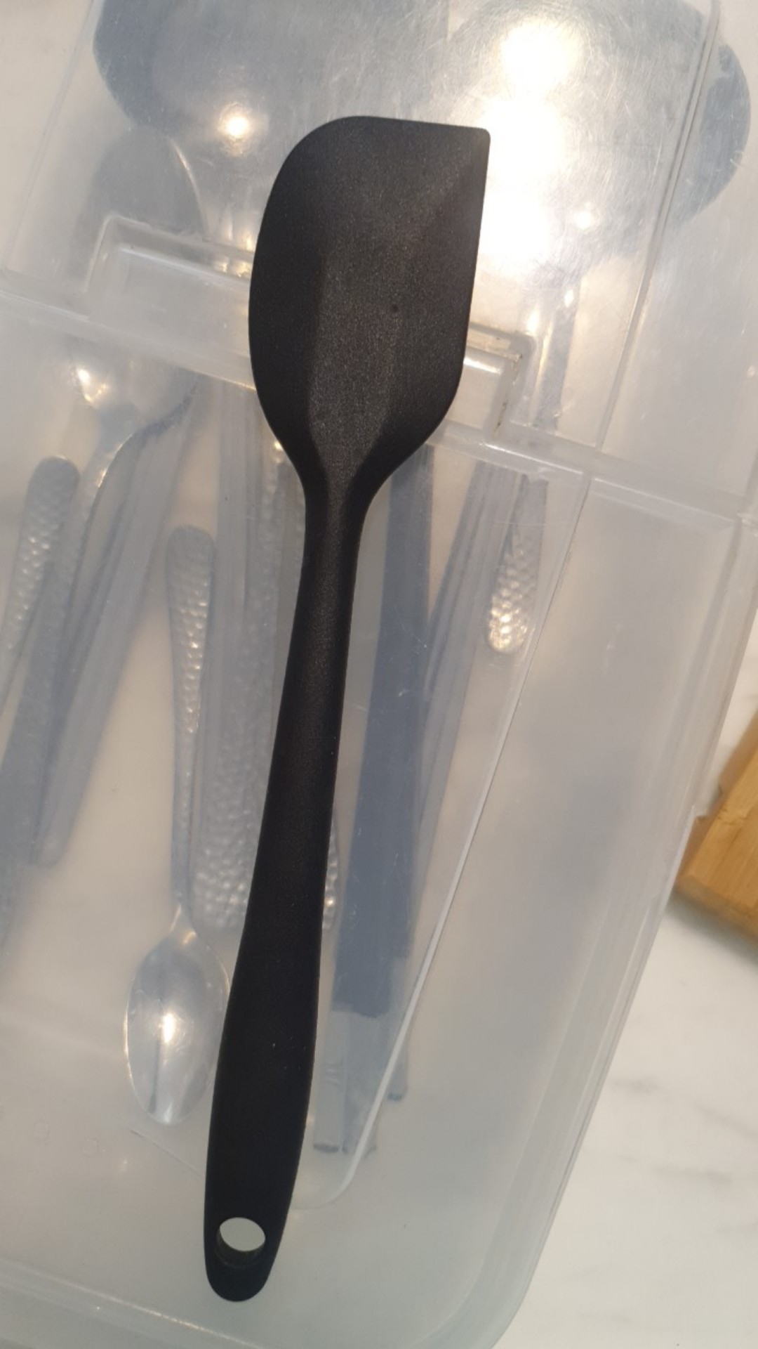 Kitchen Silicone Cream Butter Cake Spatula Scraper Brush Mixer Cake Baking Tool