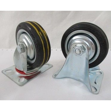 XANDER Roda Karet 3 inch/Roda Trolley/Roda Etalase Hidup Mati***TOP