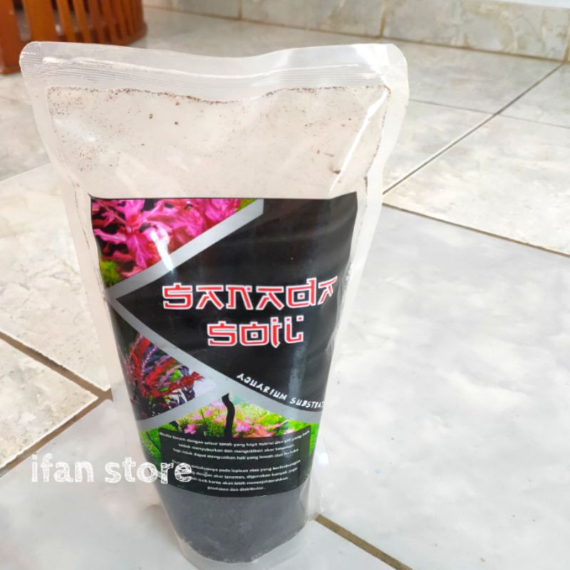 Soil Aquascape Merek Sanada 1 Kg