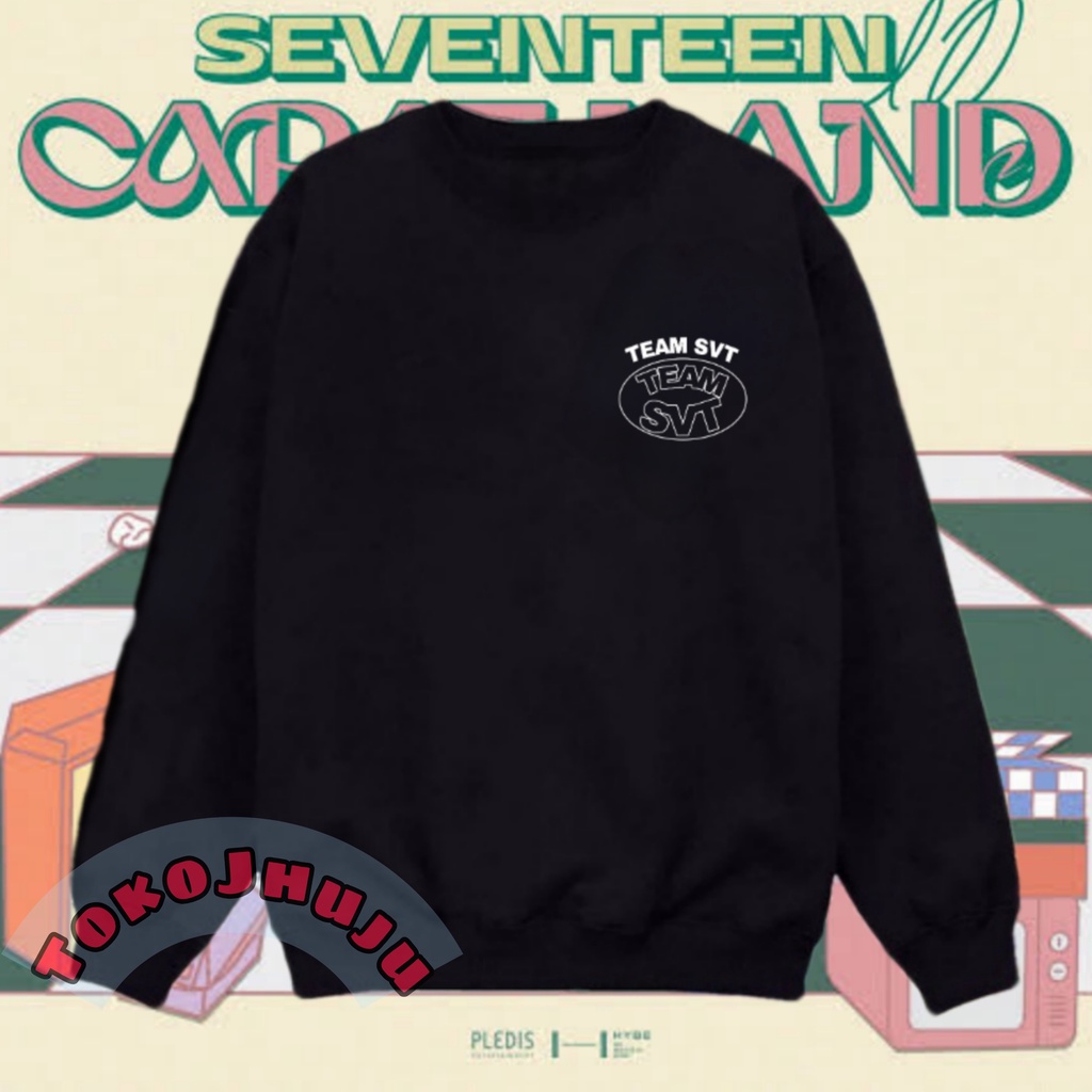 Jaket Hoodie Jumper / Sweater Svt  Carat Land 2022 svt Poster shoot