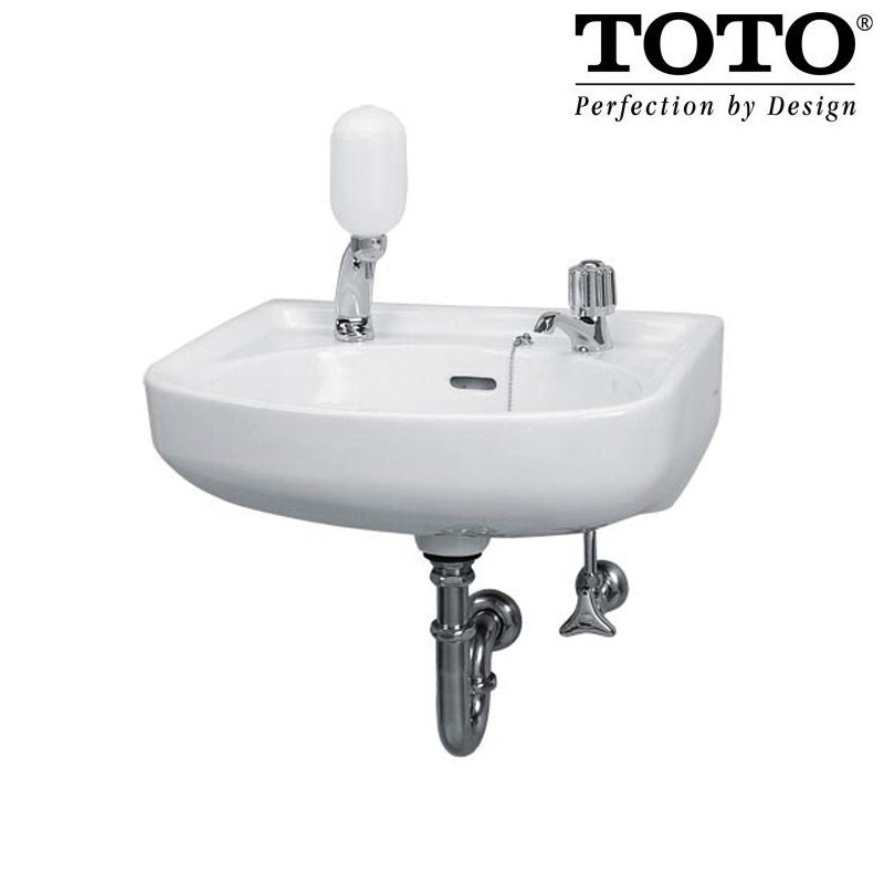 TOTO WASTAFEL GANTUNG LW230J / LW 230 J WALL HUNG LAVARORY ( BODY ONLY )