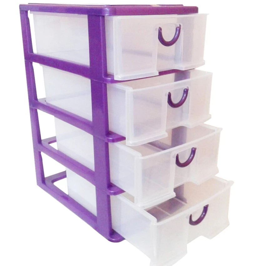 Victory Mini Container L Susun 4 Ukuran 26,5 x 18,0 x 35 cm