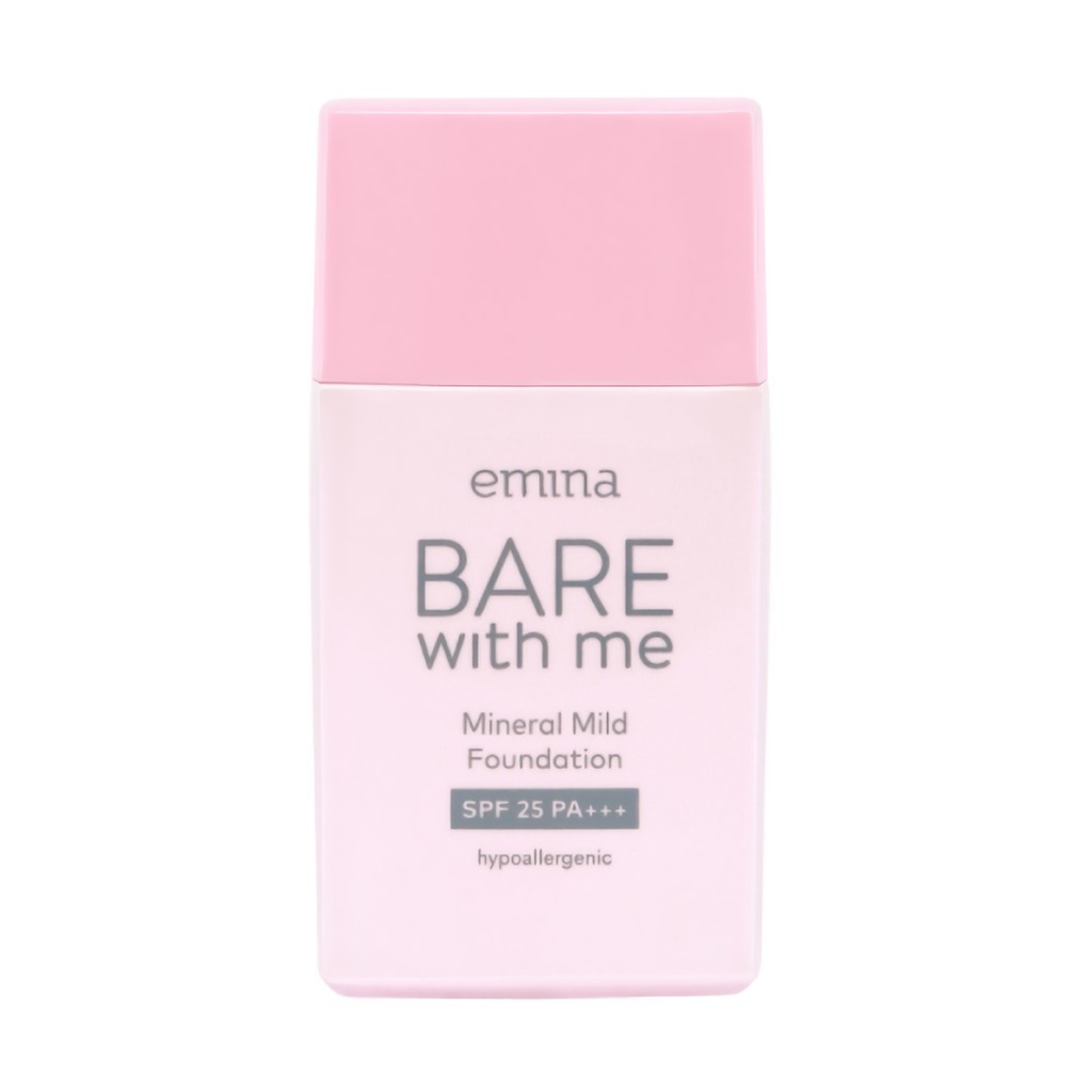 Emina Bare With Me Mineral Mild Foundation 30Ml