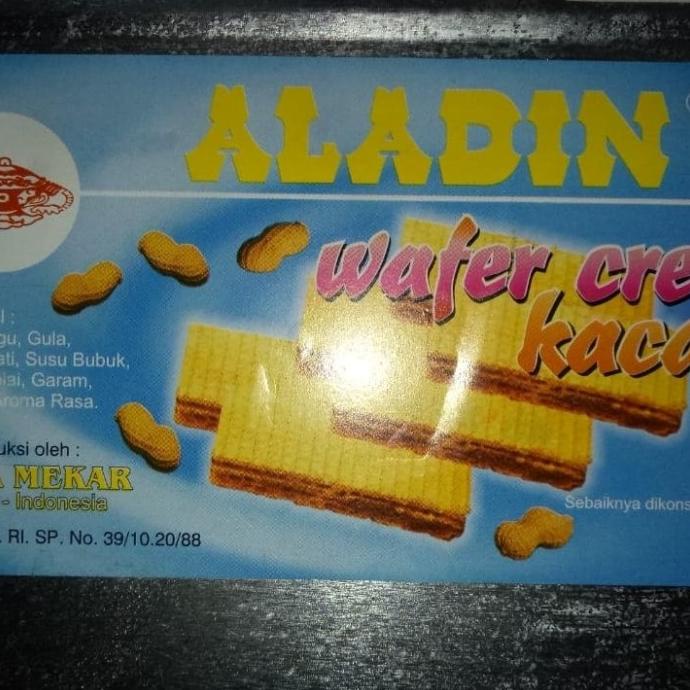 

#@#@#@#@] Wafer Kacang Aladin Wafer Cream Kacang Aladin Wafer cokelat aladin