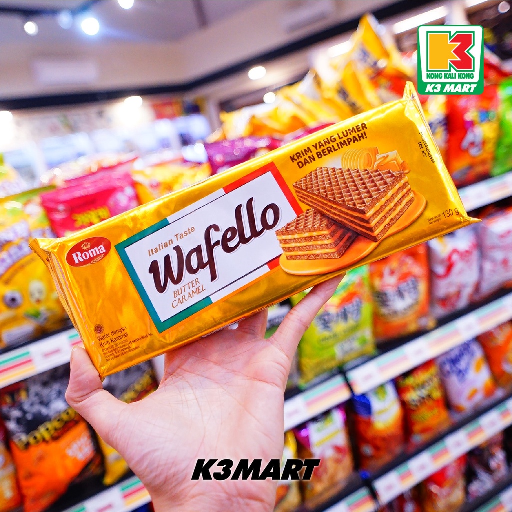 

Roma Wafello Italian Taste Butter Caramel 130gr