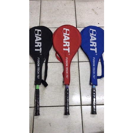 raket badminton hart