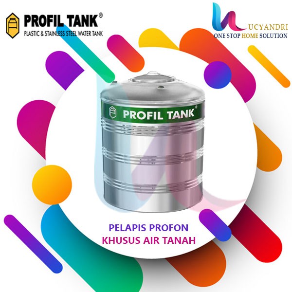 Tangki Air Stainless  PS 1100 D Profil Tank / Toren Air / Tandon Air / Water Tank