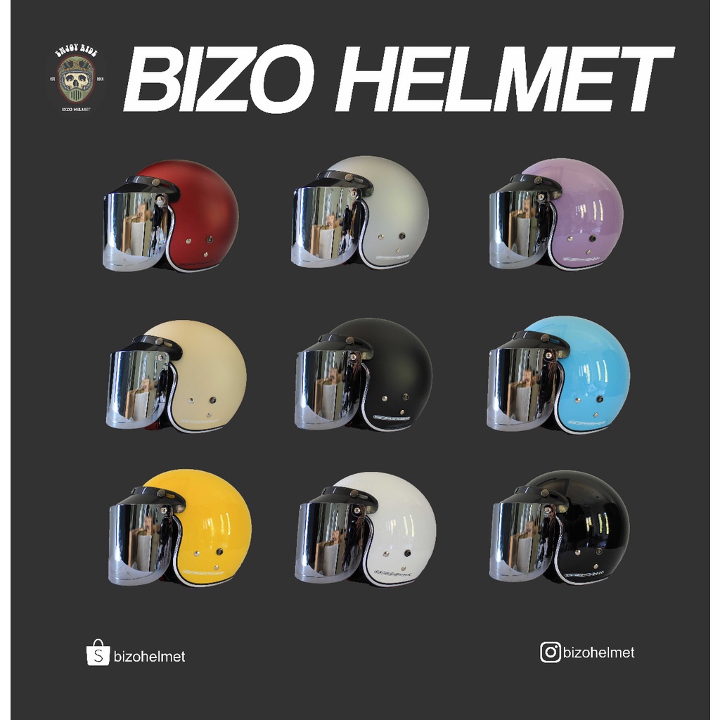 Helm Bogo Dewasa List Chrome Murah Kualitas