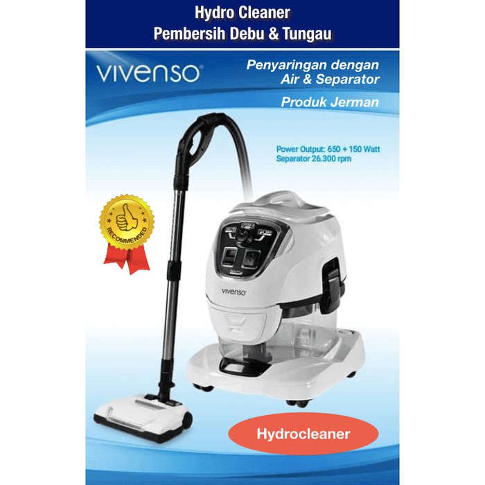 Hydrocleaner Pembersih Tungau &amp; Debu Proaqua Vivenso (Full Set)